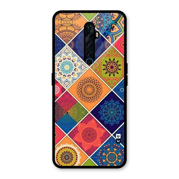 Multi Designs Glass Back Case for Oppo Reno2 Z