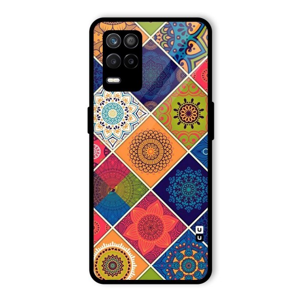 Multi Designs Glass Back Case for Realme 9 5G