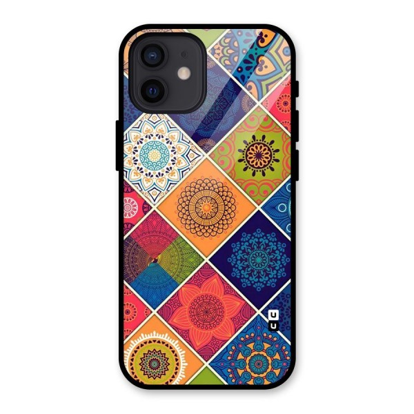 Multi Designs Glass Back Case for iPhone 12