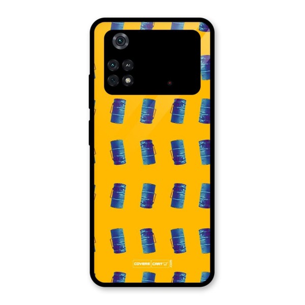 Mumbai Citystyle Glass Back Case for Poco M4 Pro 4G