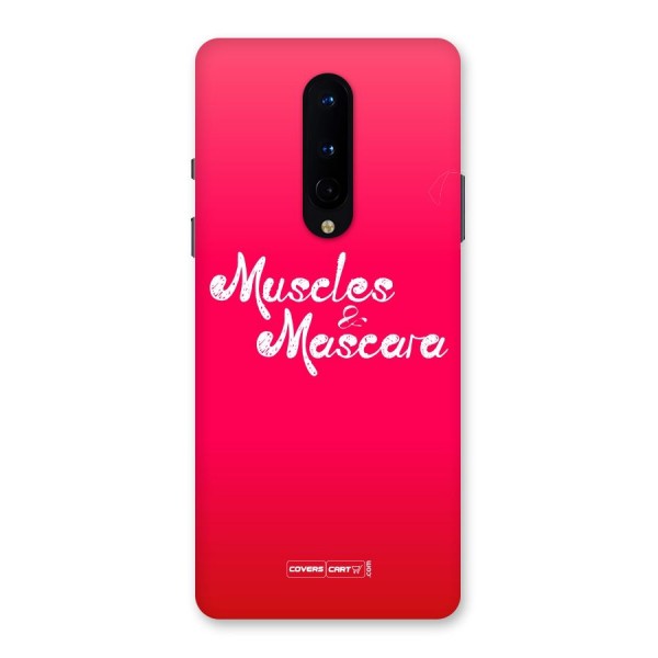 Muscles and Mascara Back Case for OnePlus 8