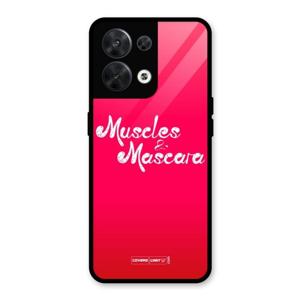 Muscles and Mascara Glass Back Case for Oppo Reno8 5G