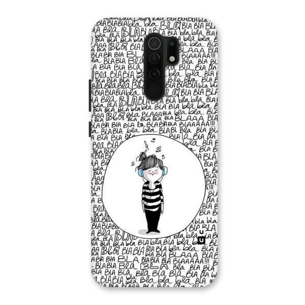 Music And Bla Bla Back Case for Poco M2