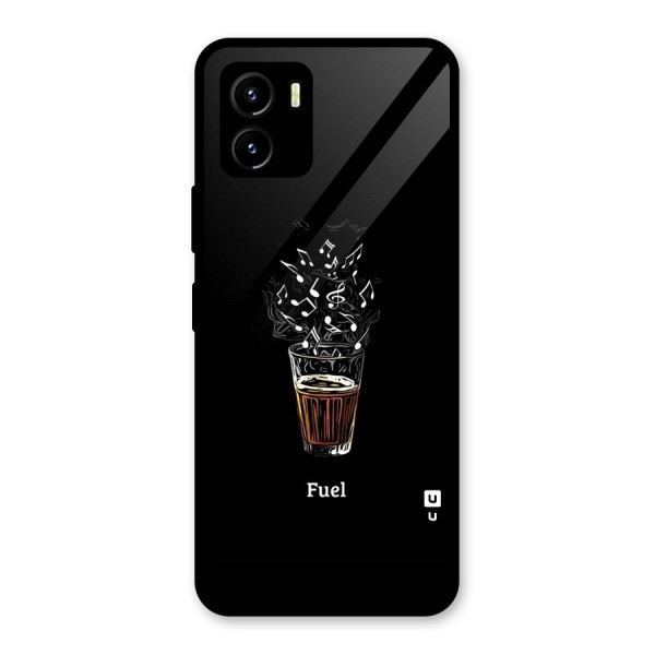 Music Chai My Fuel Glass Back Case for Vivo Y15s