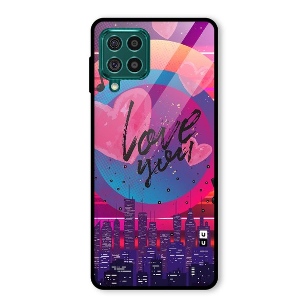 Music City Love Glass Back Case for Galaxy F62