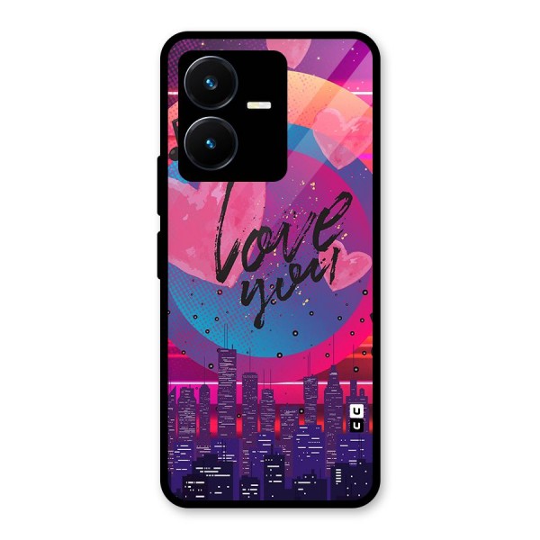 Music City Love Glass Back Case for Vivo Y22