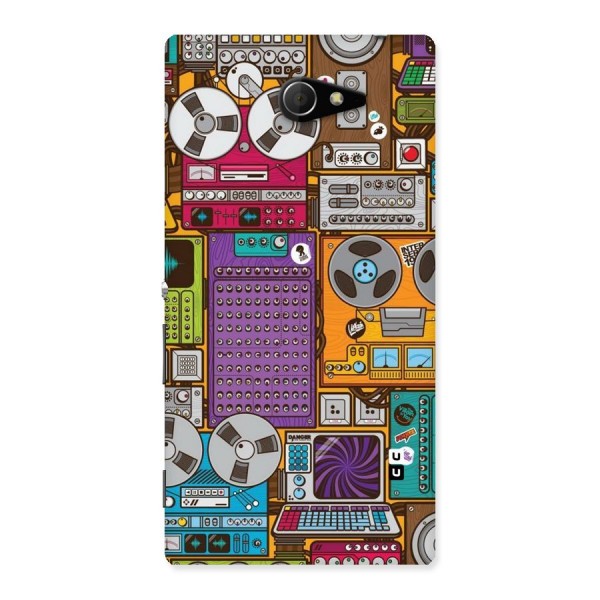 Music Decks Back Case for Sony Xperia M2