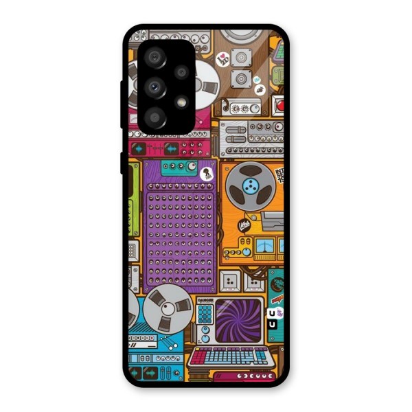 Music Decks Glass Back Case for Galaxy A32