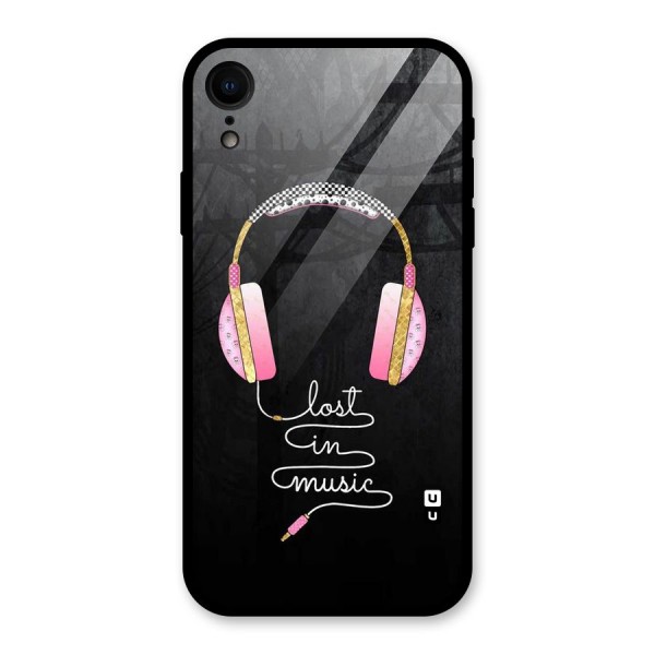 Music Lost Glass Back Case for XR