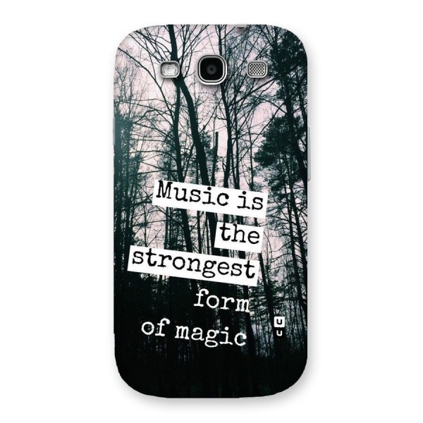 Music Magic Back Case for Galaxy S3 Neo