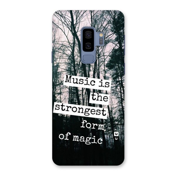 Music Magic Back Case for Galaxy S9 Plus