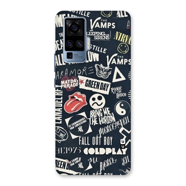 Music My Paradise Back Case for Vivo X50 Pro