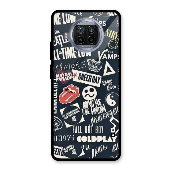 Music My Paradise Glass Back Case for Mi 10i