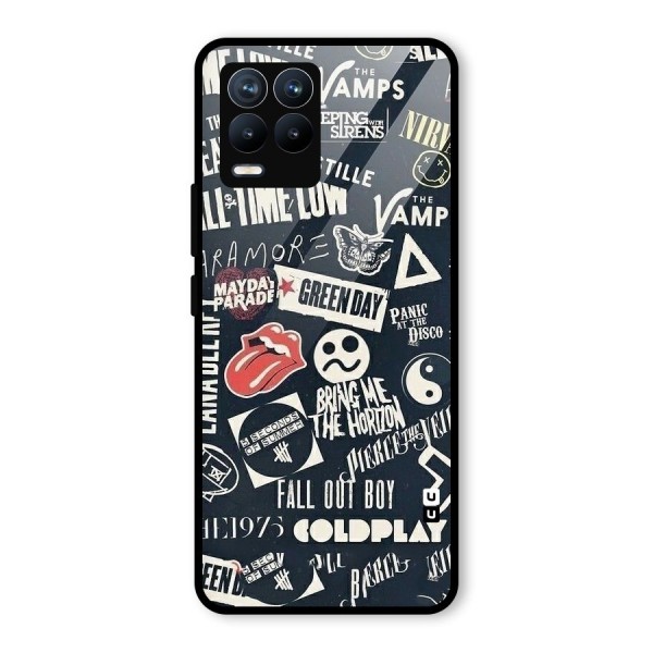 Music My Paradise Glass Back Case for Realme 8 Pro