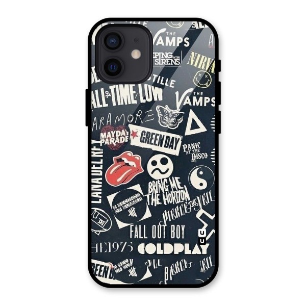 Music My Paradise Glass Back Case for iPhone 12