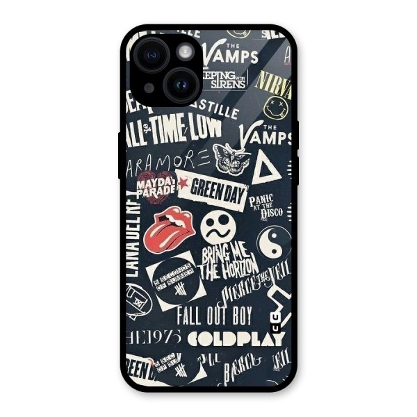 Music My Paradise Glass Back Case for iPhone 14