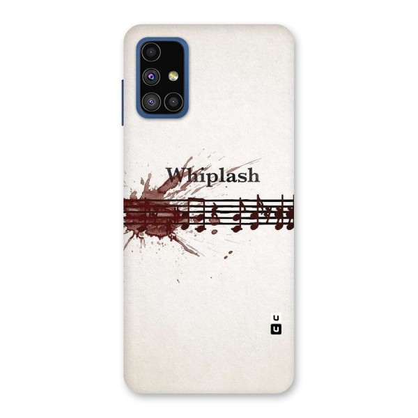 Music Notes Splash Back Case for Galaxy M51