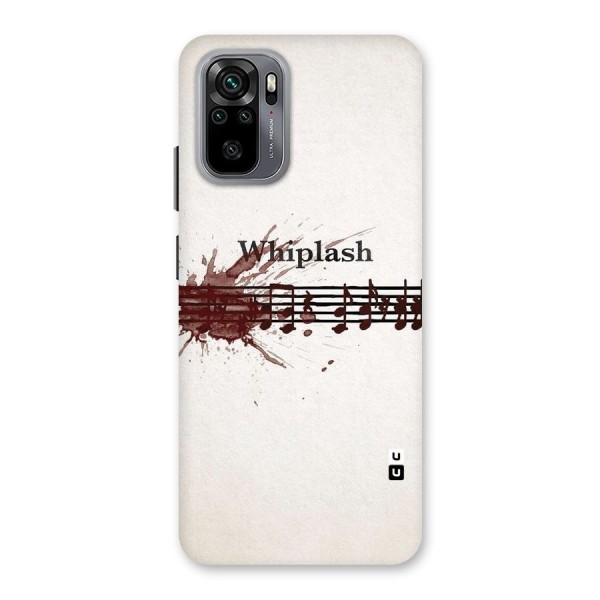 Music Notes Splash Back Case for Redmi Note 10