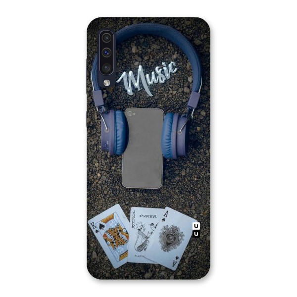 Music Power Cards Back Case for Galaxy A50