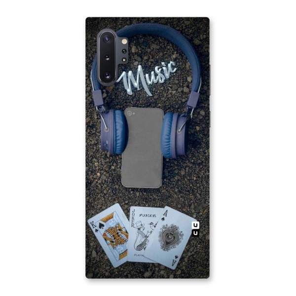 Music Power Cards Back Case for Galaxy Note 10 Plus