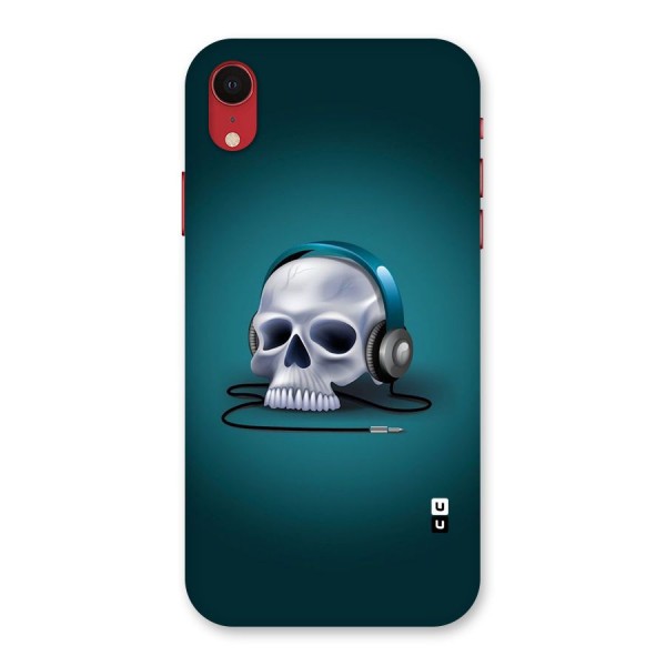 Music Skull Back Case for iPhone XR