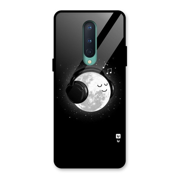 Music World Enjoying Glass Back Case for OnePlus 8