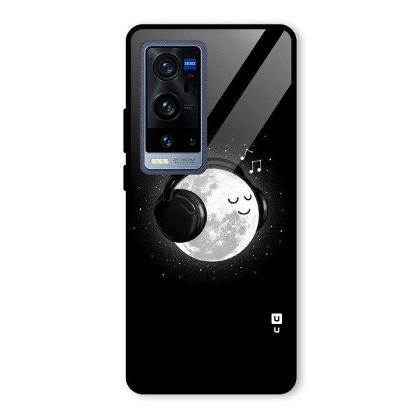Music World Enjoying Glass Back Case for Vivo X60 Pro Plus