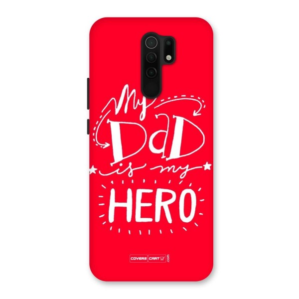 My Dad My Hero Back Case for Redmi 9 Prime