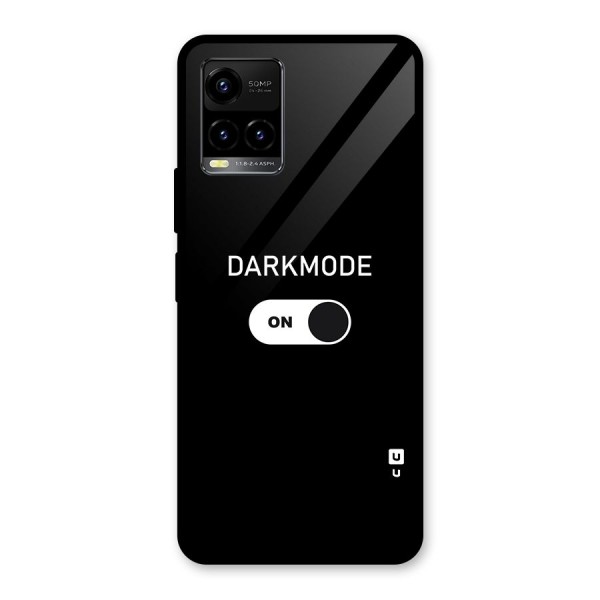 My Darkmode On Glass Back Case for Vivo Y21A