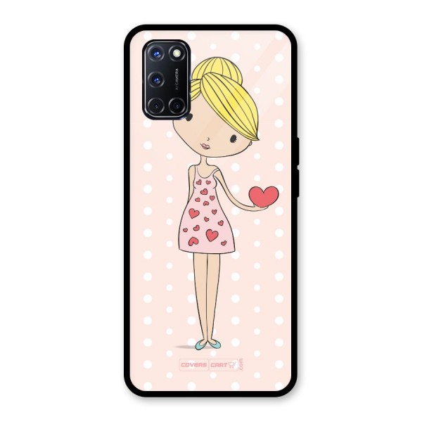 My Innocent Heart Glass Back Case for Oppo A52