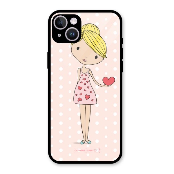 My Innocent Heart Glass Back Case for iPhone 14 Plus