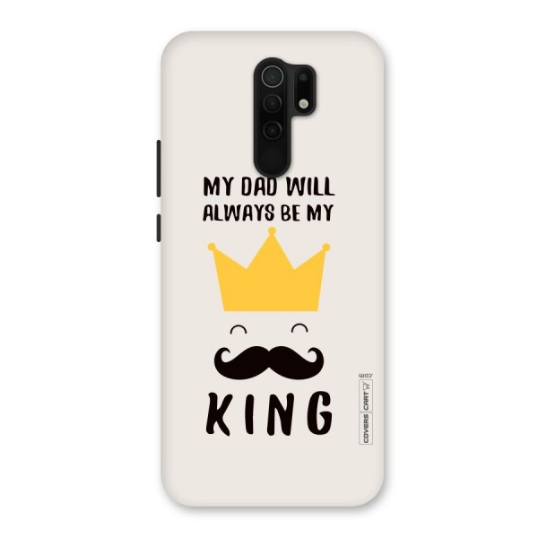 My King Dad Back Case for Redmi 9 Prime