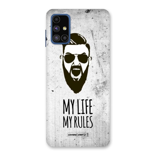 My Life My Rules Back Case for Galaxy M51