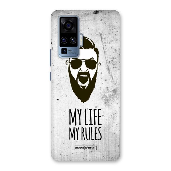 My Life My Rules Back Case for Vivo X50 Pro