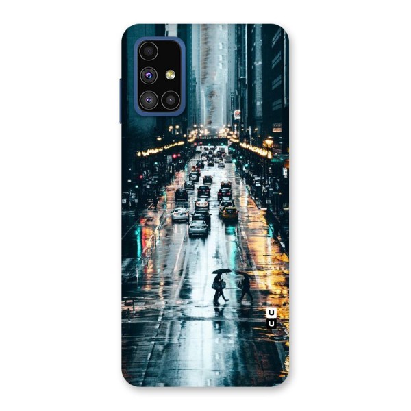 NY Streets Rainy Back Case for Galaxy M51