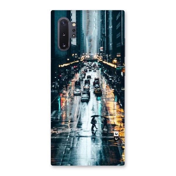 NY Streets Rainy Back Case for Galaxy Note 10 Plus