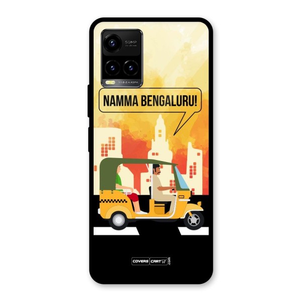 Namma Bengaluru Glass Back Case for Vivo Y21 2021