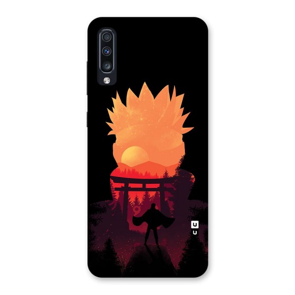 Naruto Anime Sunset Art Back Case for Galaxy A70s