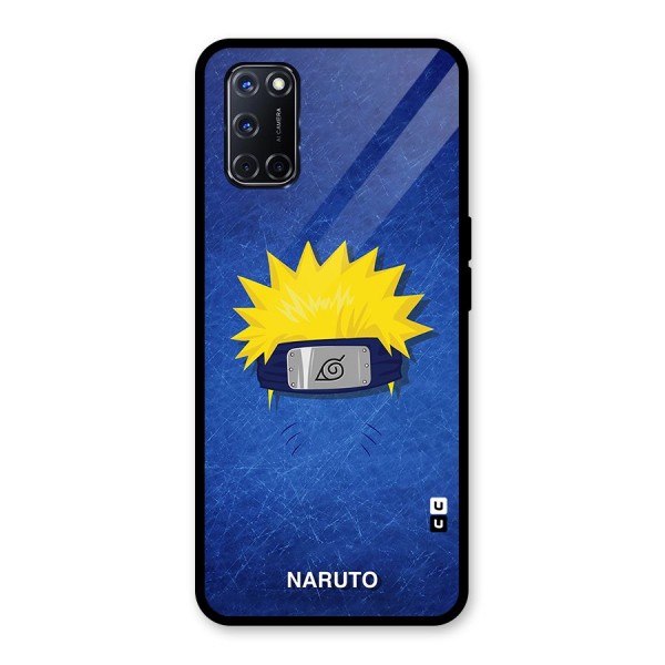 Naruto Headband Minimal Glass Back Case for Oppo A52