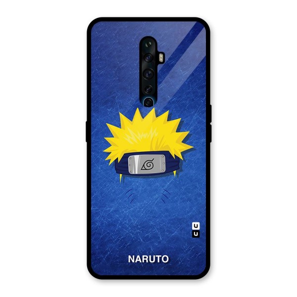 Naruto Headband Minimal Glass Back Case for Oppo Reno2 Z