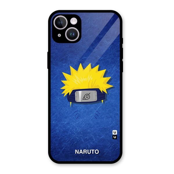 Naruto Headband Minimal Glass Back Case for iPhone 14 Plus