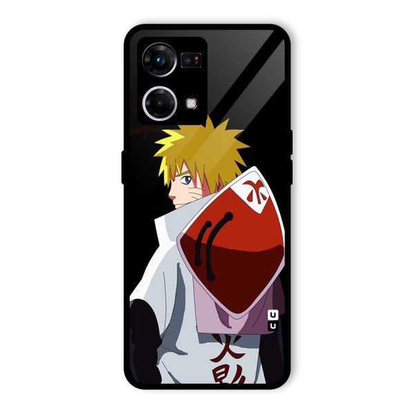 Naruto Hokage Glass Back Case for Oppo F21s Pro 4G