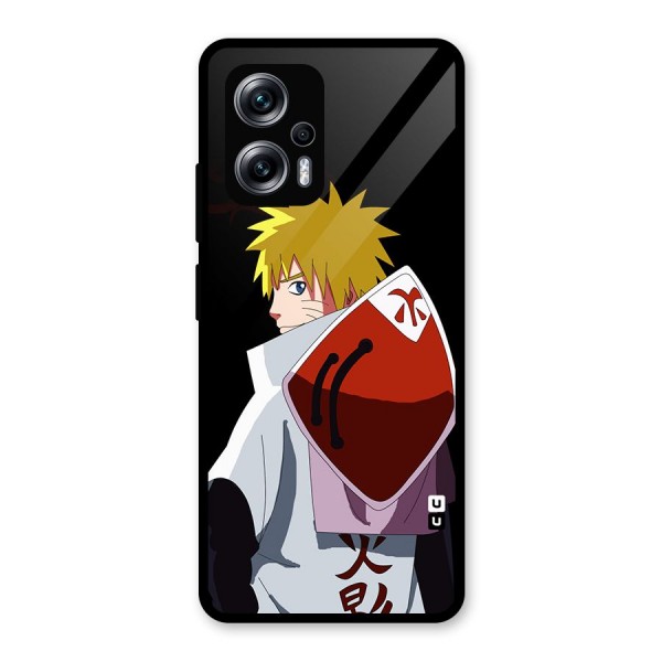 Naruto Hokage Glass Back Case for Redmi K50i