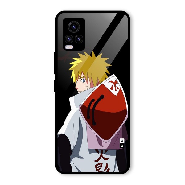 Naruto Hokage Glass Back Case for Vivo V20