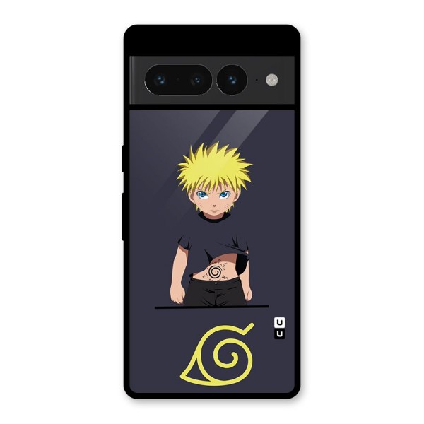 Naruto Kid Glass Back Case for Google Pixel 7 Pro