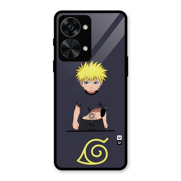 Naruto Kid Glass Back Case for OnePlus Nord 2T