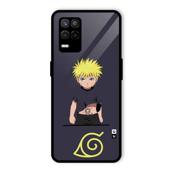 Naruto Kid Glass Back Case for Realme 9 5G