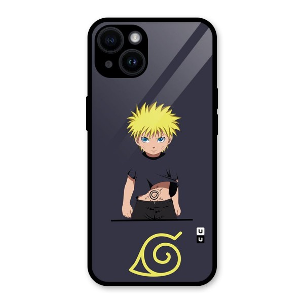 Naruto Kid Glass Back Case for iPhone 14