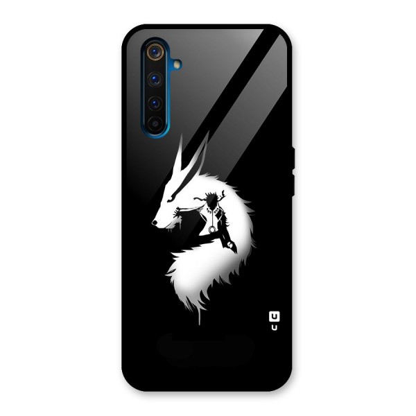 Naruto Kurama Mode Glass Back Case for Realme 6 Pro