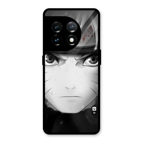 Naruto Monochrome Glass Back Case for OnePlus 11